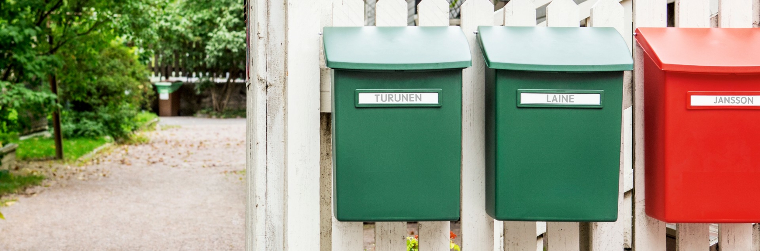 Boites aux lettres