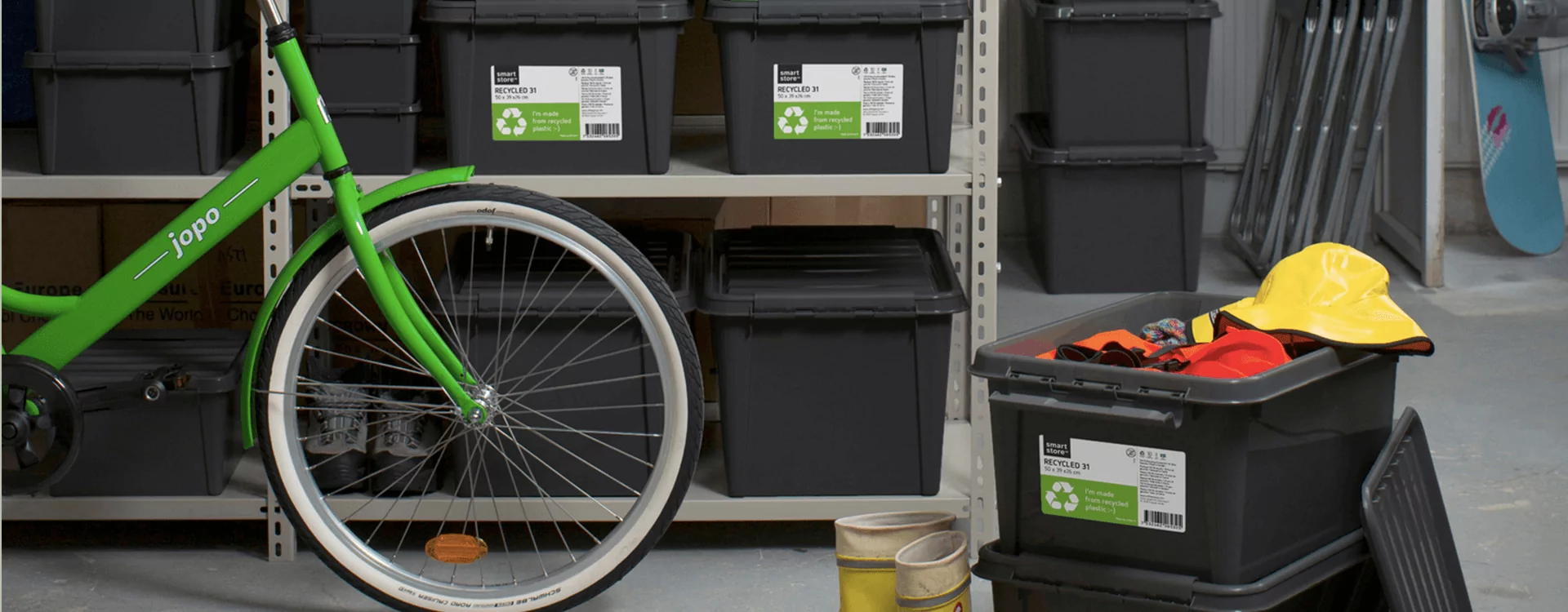 Une nouvelle vie pour le plastique recyclé, transformé en produits ménagers durables